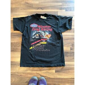 Vintage NHRA Winston Drag Racing Size XL